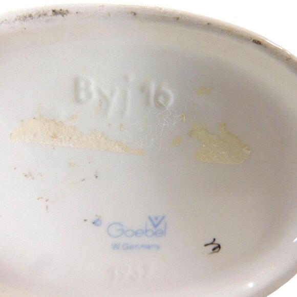 Vintage Goebel Hummel Praying Boy Figurine Bless Us All 1957 West Germany BYJ16 - Picture 7 of 9